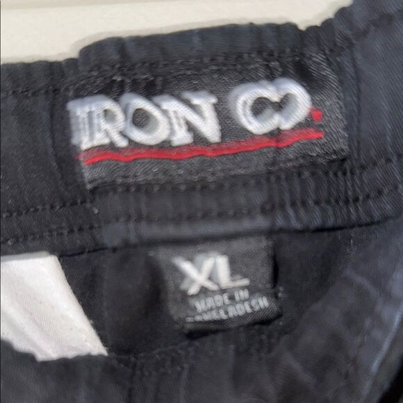 Black Jogger Pants with Tapered Fit - Picture 2 of 10